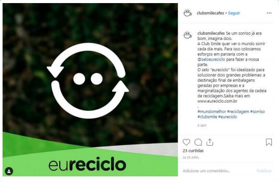 exemplo de divulgação de compensação ambiental