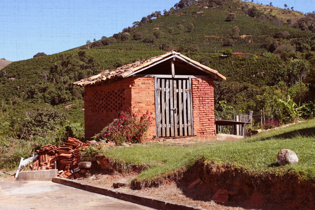 Paiol construído pelo avô de Leduardo