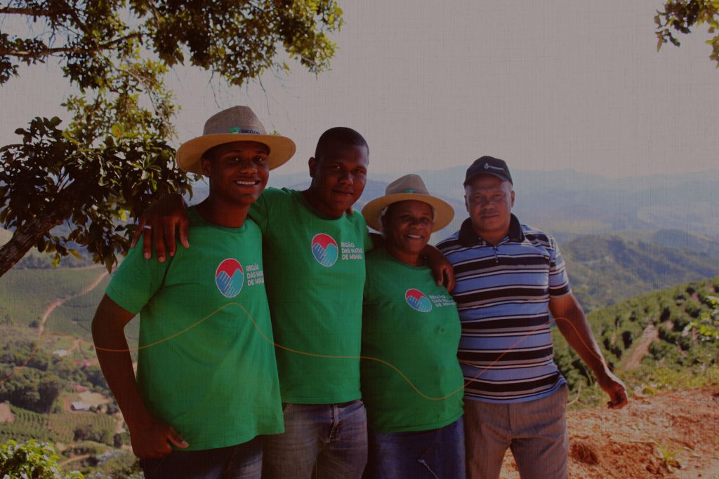Na foto a família Batista: Isaque, Bruno, Sandra e José de Lurdes.