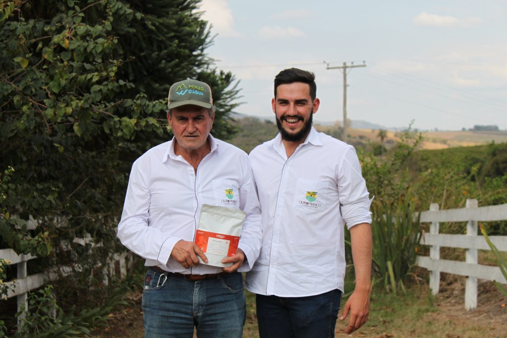 Foto do Seu Sinval e o Filho