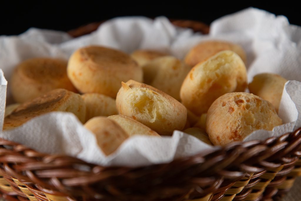 Imagem de cesto de pão de queijo